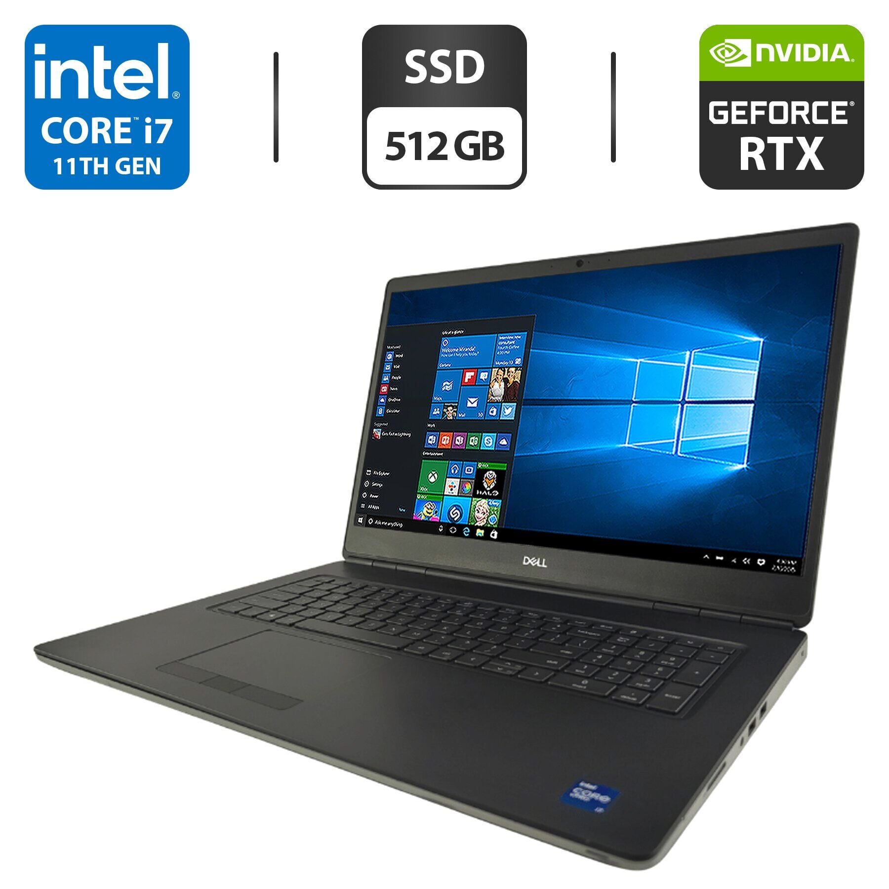 Dell Precision 第8世代 i7-8700/16GB/SSD512 Купить мобильную рабочую станцию Dell Precision 7760 / 17.3