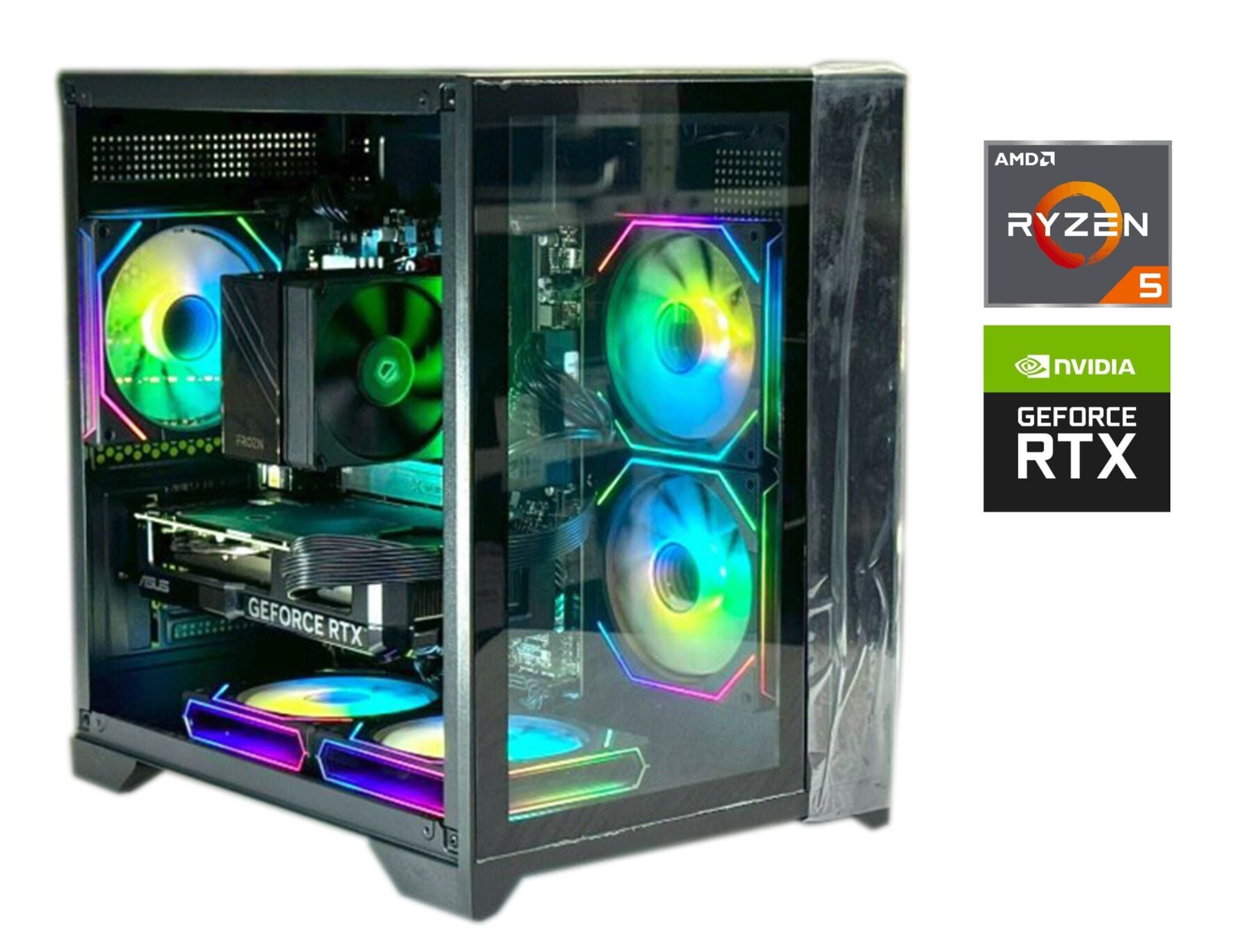 Купить новый игровой ПК Asus Prime Tower / AMD Ryzen 5 8400F (6