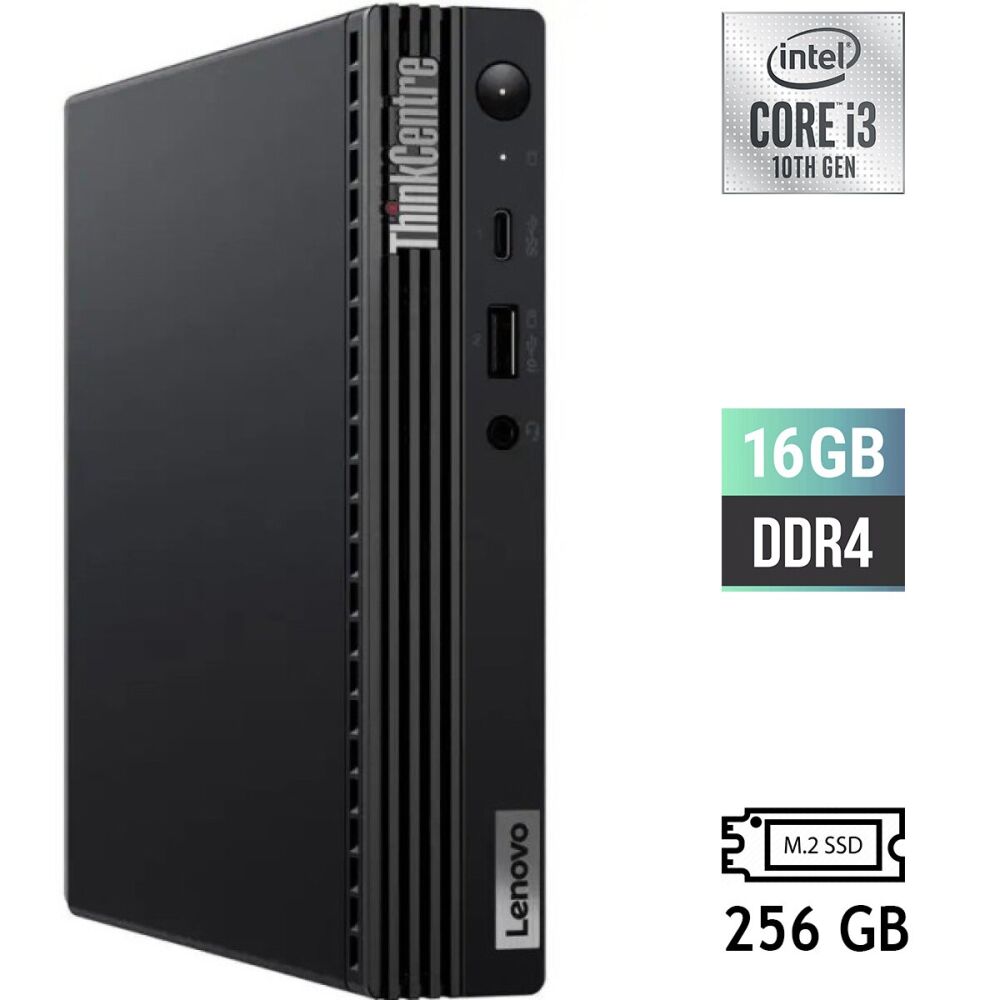 Купити неттоп Lenovo ThinkCentre M70q USFF / Intel Core i3-10100T