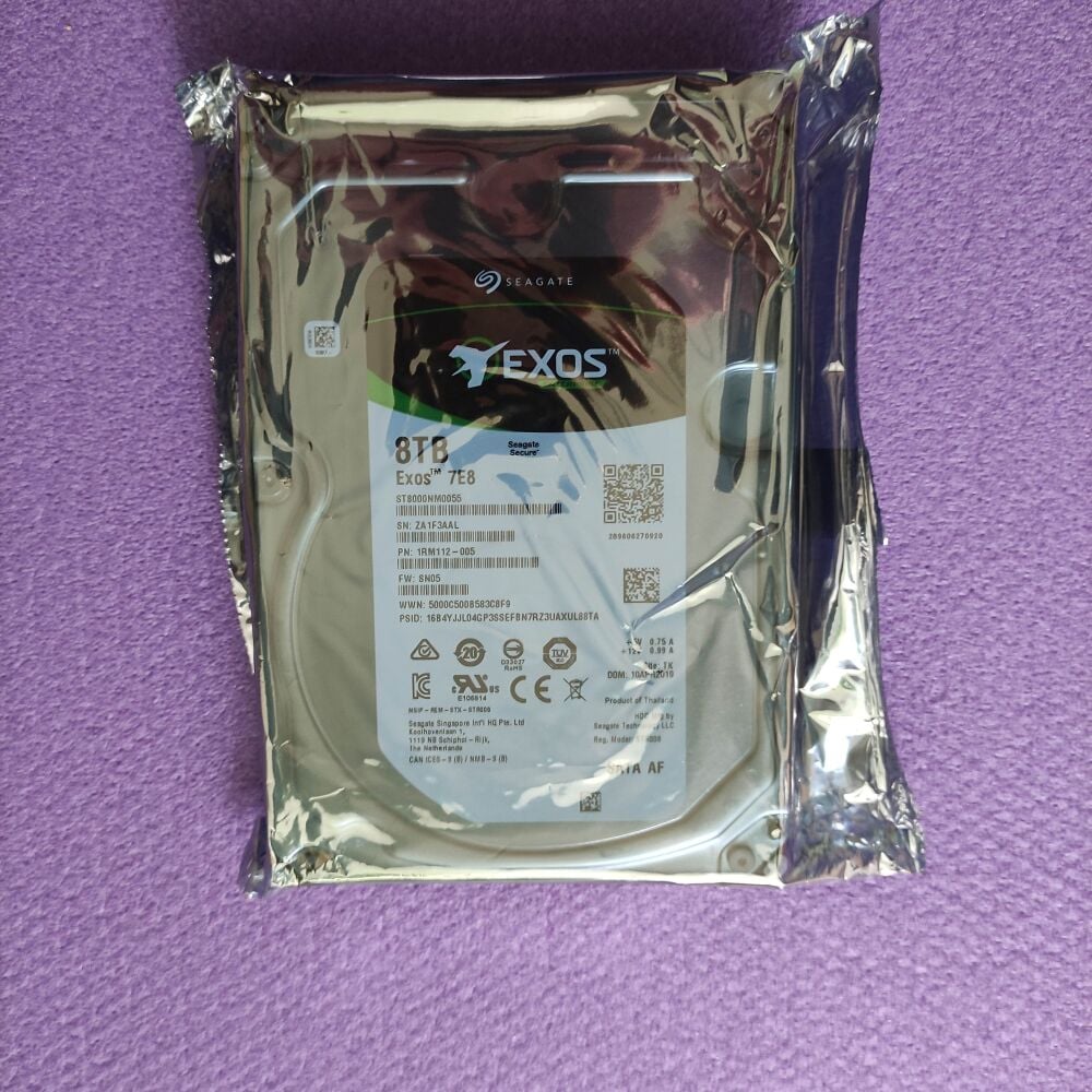 Купить новый жесткий диск Seagate EXOS 7E8 Enterprise Capacity