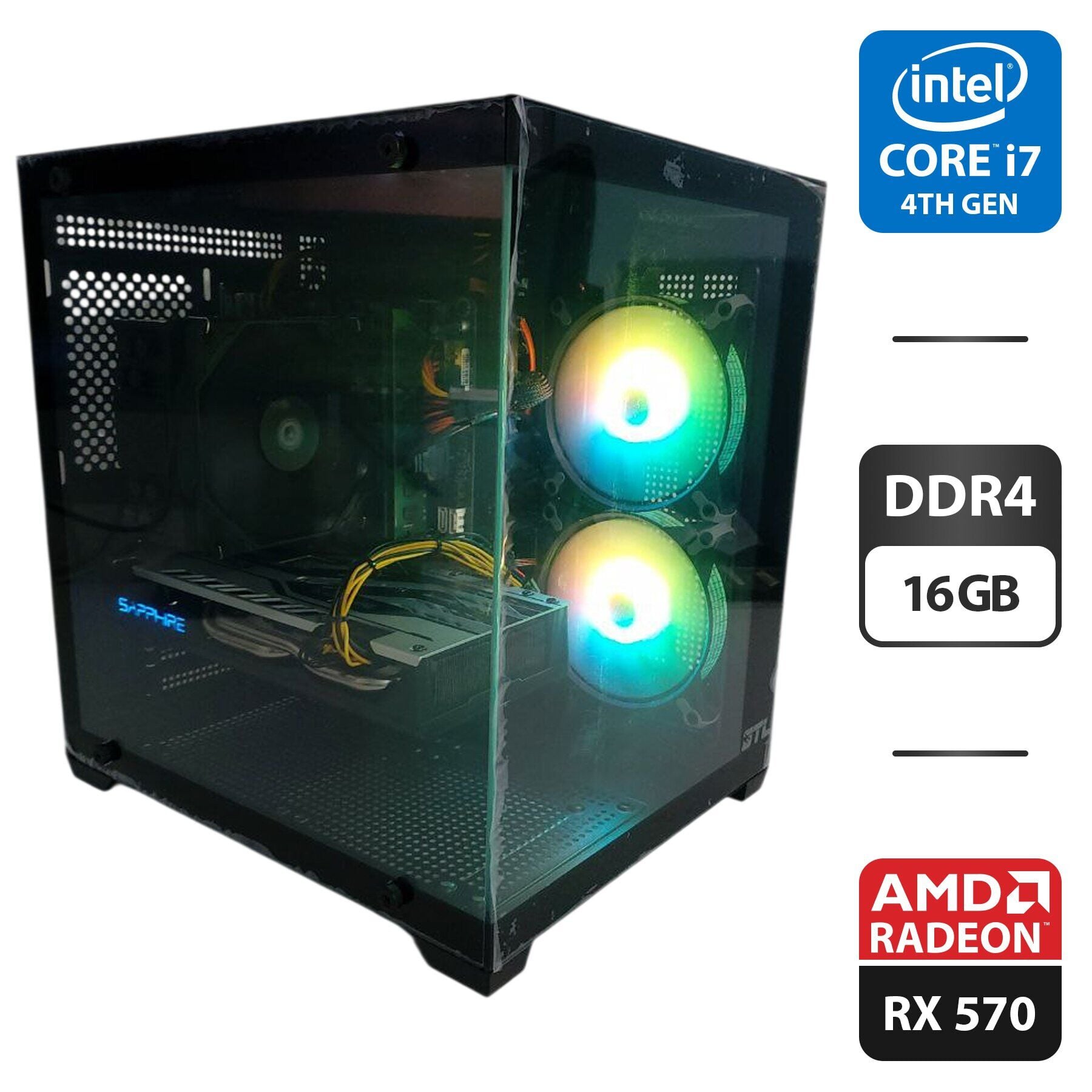 Купить игровой ПК GTL Infinity Black Tower / Intel Core i7-4790 (4