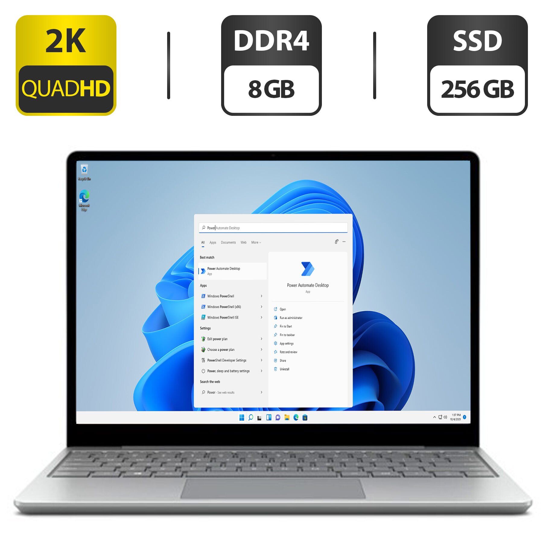 Ультрабук Microsoft Surface Laptop 3 / 13.5" (2256x1504) IPS Touch / Intel Core i5-1035G7 (4 (8) ядра по 1.2 - 3.7 GHz) / 8 GB DDR4 / 256 GB SSD / Intel Iris Plus Graphics / WebCam / USB 3.0