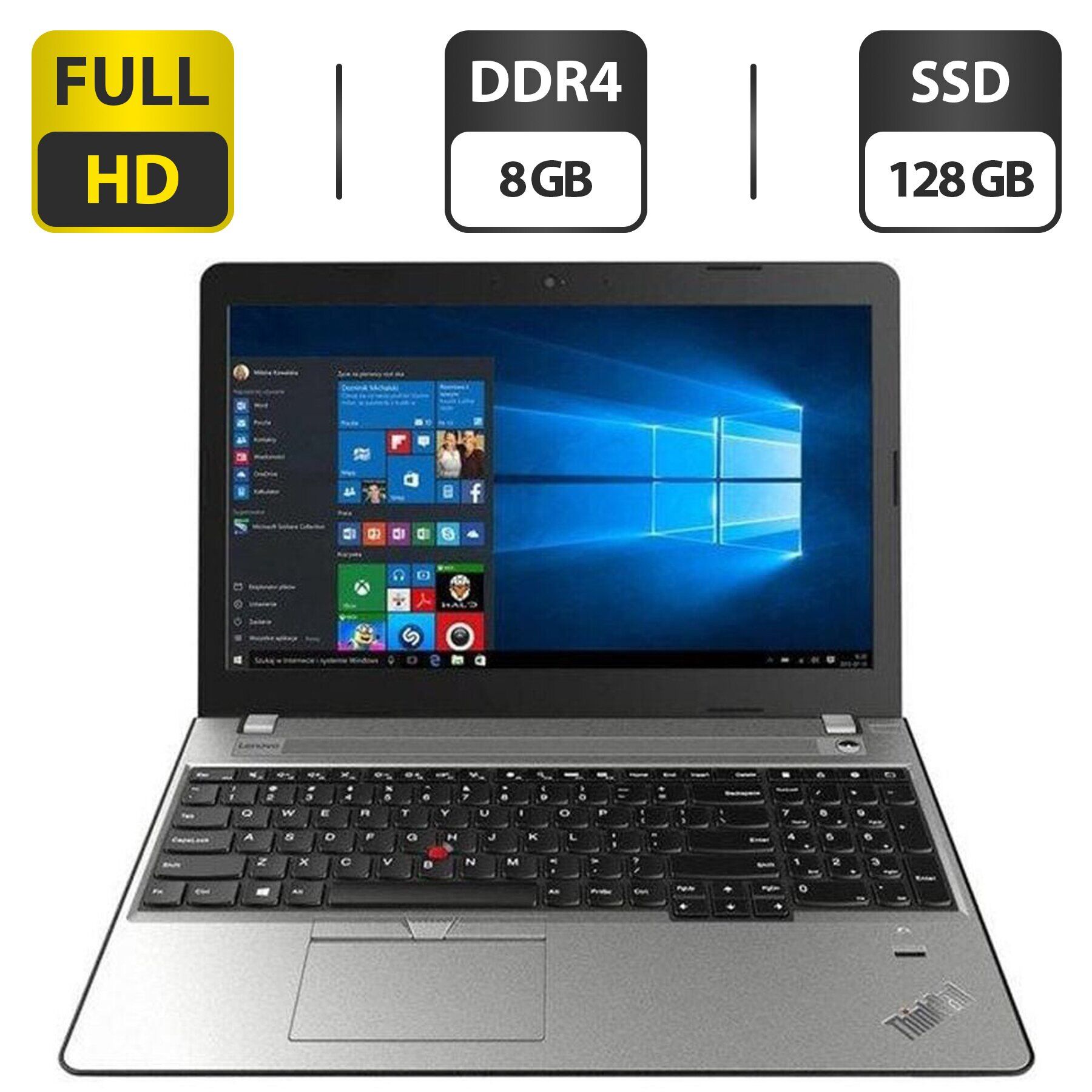 Купить ноутбук Lenovo ThinkPad E570 / 15.6