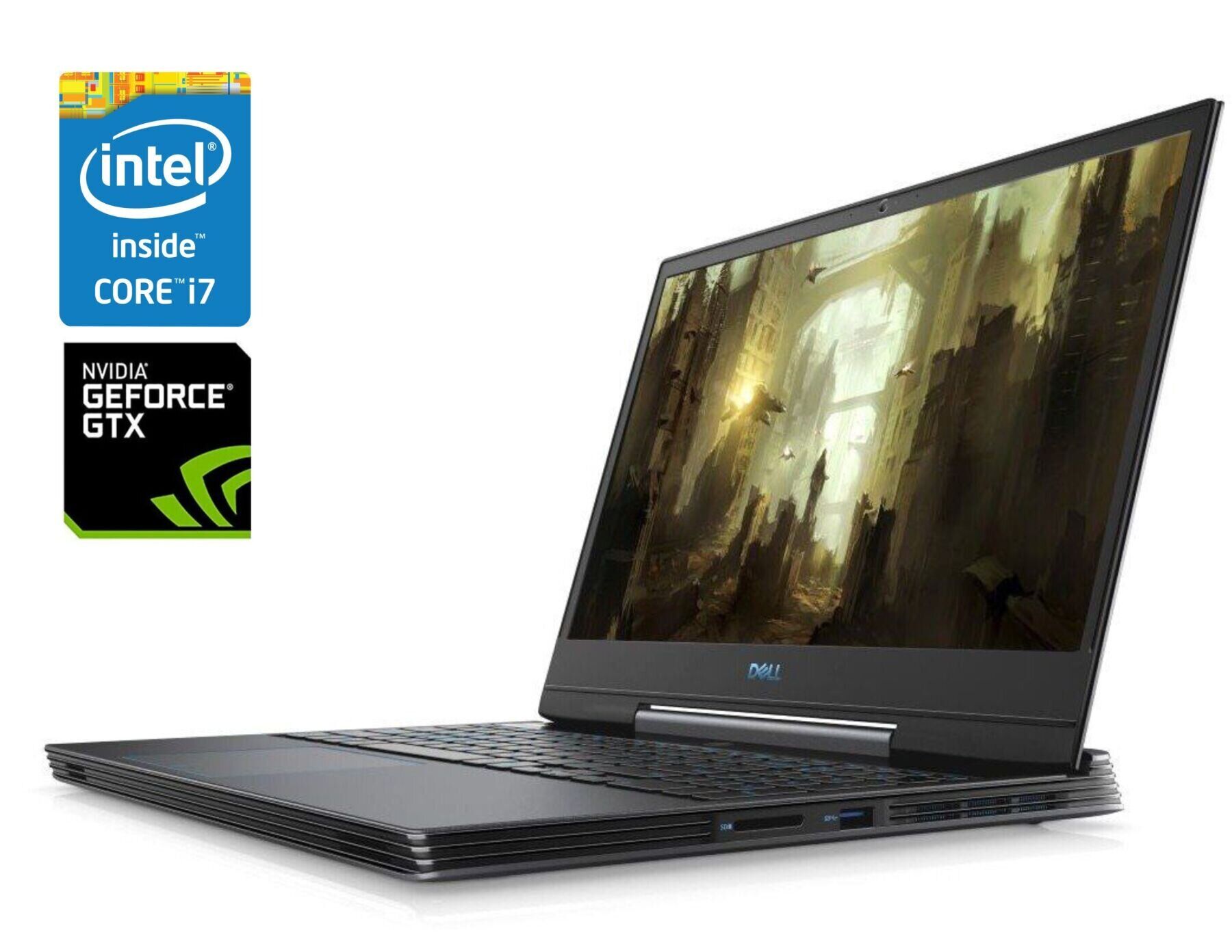 

Игровой ноутбук Dell G5 15 5590 / 15.6" (1920x1080) IPS / Intel Core i7-9750H (6 (12) ядер по 2.6 - 4.5 GHz) / 16 GB DDR4 / 1000 GB SSD / nVidia GeForce GTX 1660 Ti, 6 GB GDDR6, 192-bit / WebCam / Win 11 Home