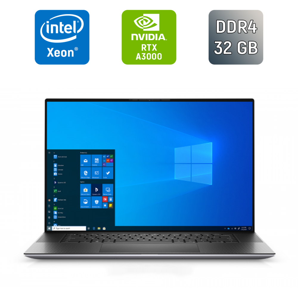 DELL 使用少 M.2 1TB＋1TB Xeon 32GB Quadro4GB Купити мобільну робочу станцію Б-клас Dell Precision 5760 / 17
