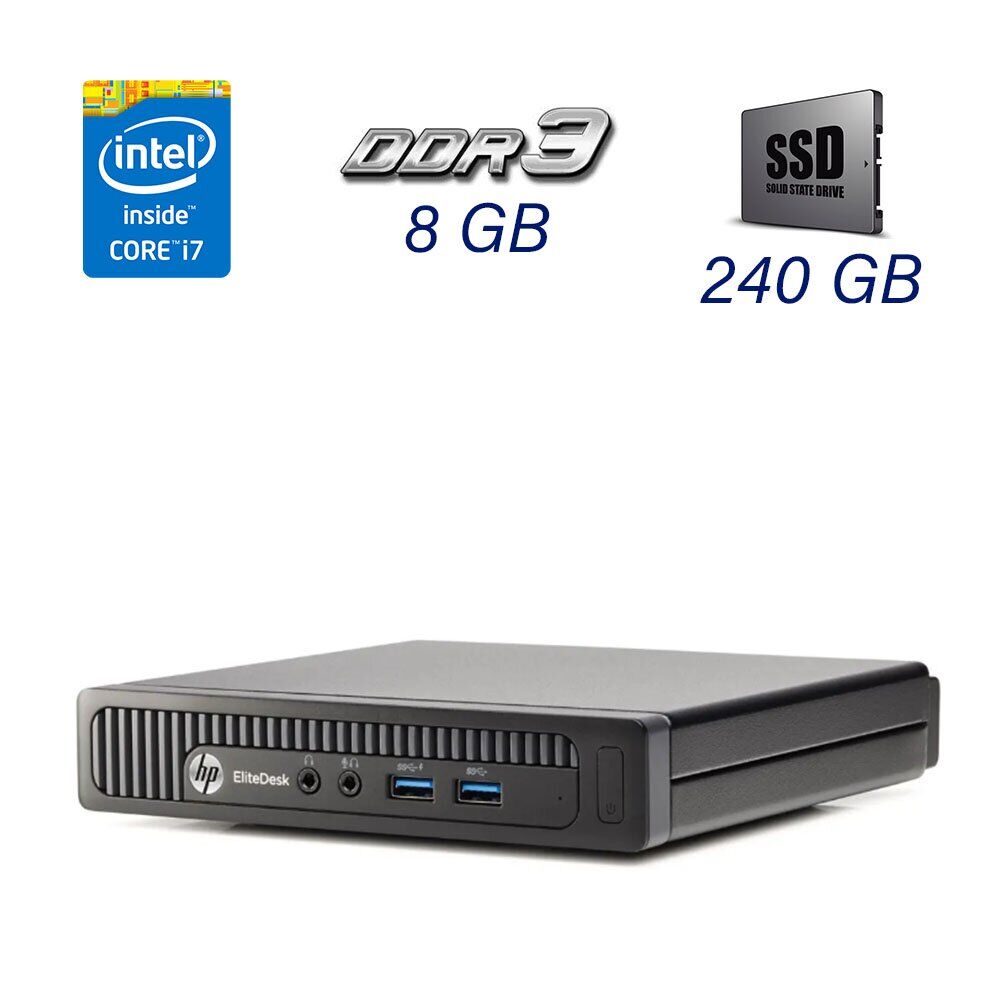 Купить неттоп HP EliteDesk 800 G1 Desktop Mini PC на базе Intel
