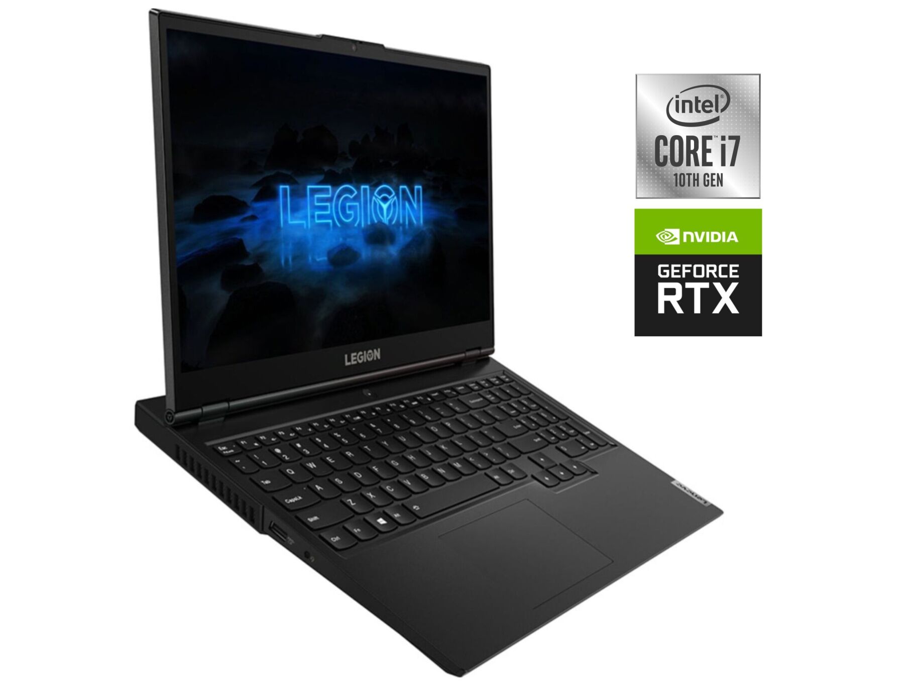

Игровой ноутбук Б-класс Lenovo Legion 5 15IMH05H / 15.6" (1920x1080) IPS / Intel Core i7-10750H (6 (12) ядер по 2.6 - 5.0 GHz) / 16 GB DDR4 / 1000 GB SSD / nVidia GeForce RTX 2060, 6 GB GDDR6, 192-bit / WebCam