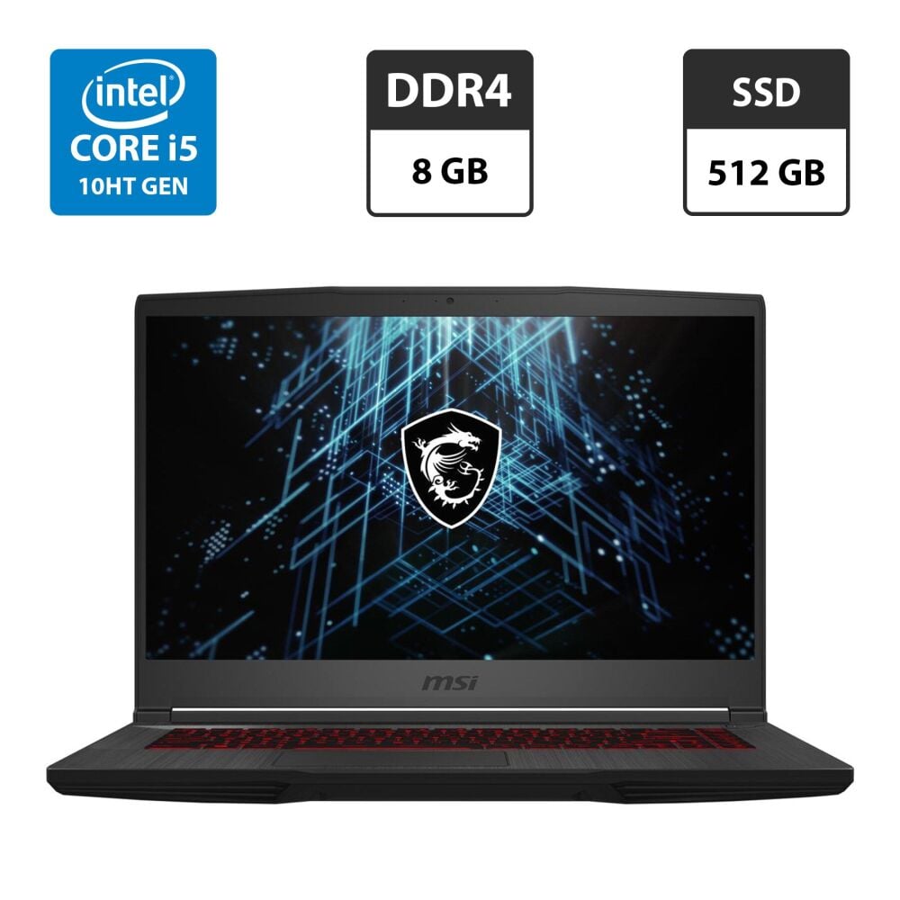 Купити ігровий ноутбук MSI GF65 Thin 10UE-213US / 15.6