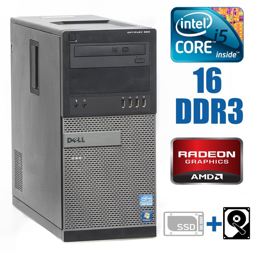 DELL OPTIPLEX 990 Core i5-2500 3.3GHz 2GB DVD-ROM ATI-102-C09003(B) ジャンク A35054