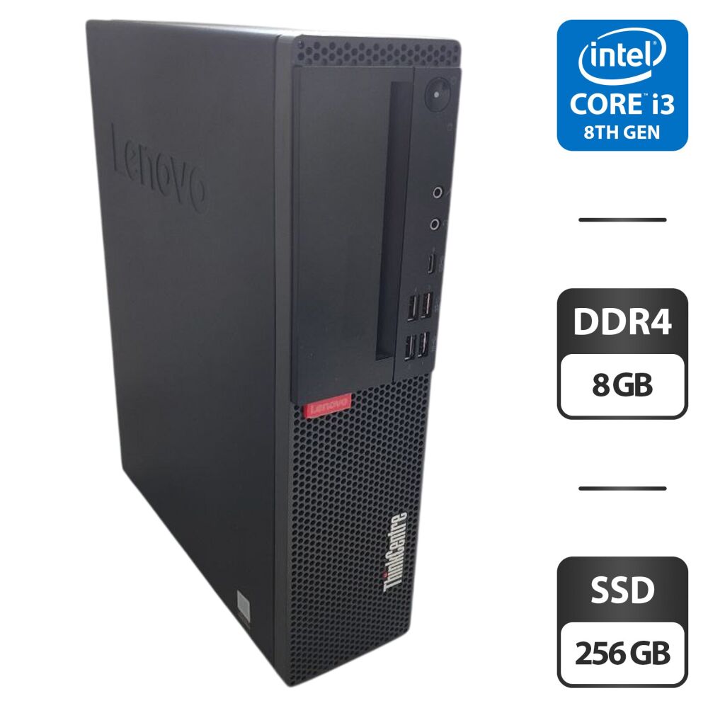 Купить компьютер Lenovo ThinkCentre M720s SFF / Intel Core i3-8100