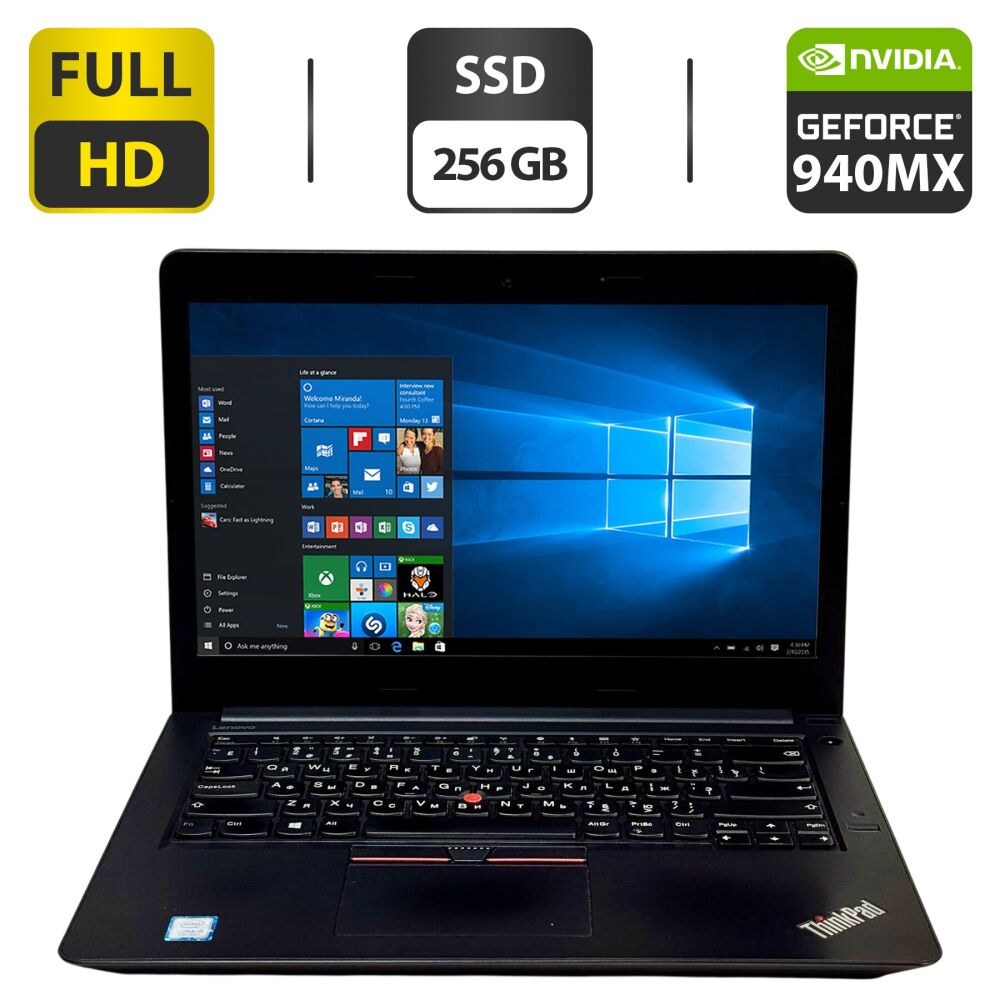 Купити ноутбук Б-клас Lenovo ThinkPad E470 / 14
