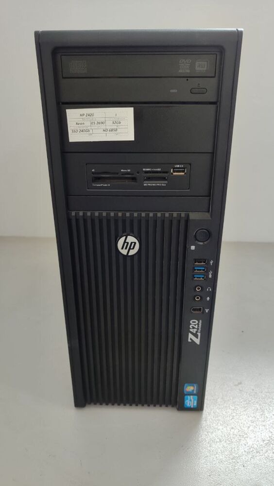 ワークステーション HP Z420 XEON E5-2695v2 Купить рабочую станцию HP Z420 Workstation Tower / Intel Xeon E5