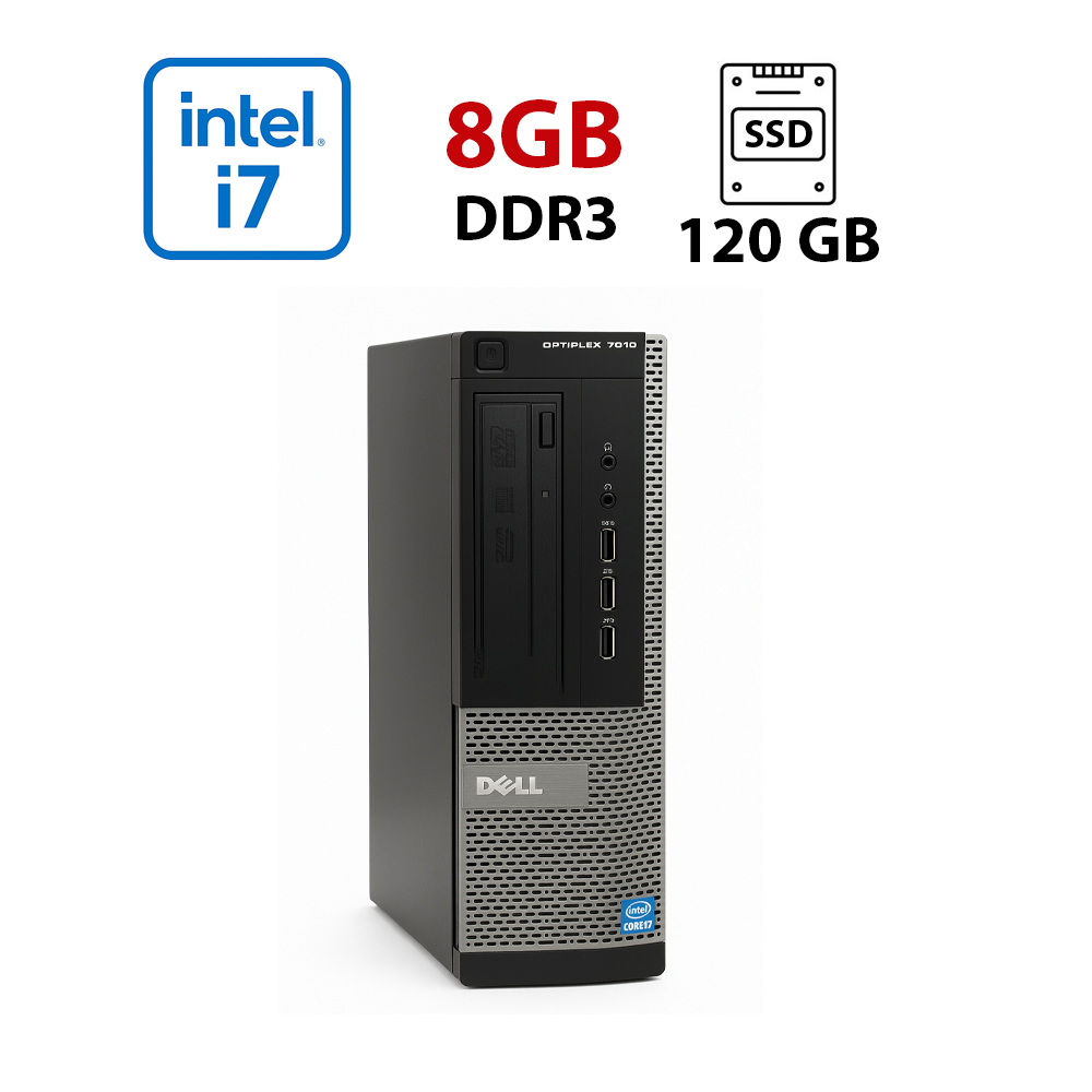 Купити комп'ютер Dell OptiPlex 7010 SFF / Intel Core i7-3770 (4 (8