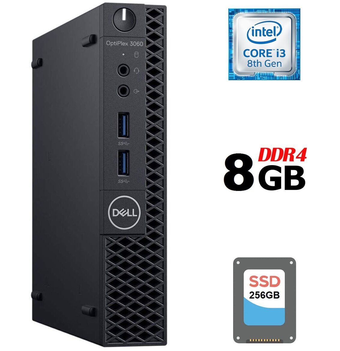Купить Неттоп Б-класс Dell OptiPlex 3060 Micro USFF / Intel Core