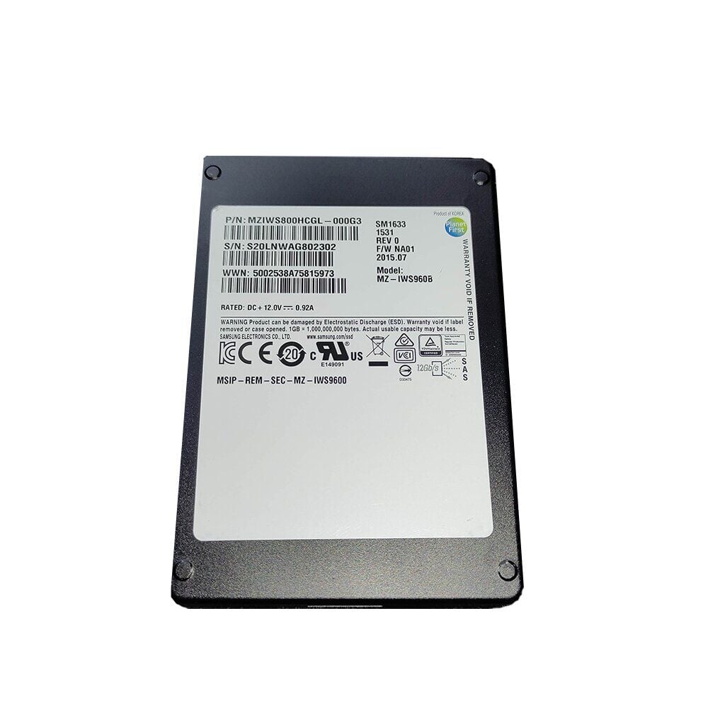 Купить твердотельный накопитель SSD Samsung SM1633 / 2.5