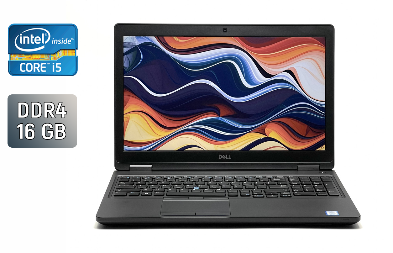 

Ультрабук Dell Latitude 5591 / 15.6" (1920x1080) IPS / Intel Core i5-8400H (4 ядра по 2.5 - 4.2 GHz) / 16 GB DDR4 / 256 GB SSD / Intel UHD Graphics 630 / WebCam / SIM