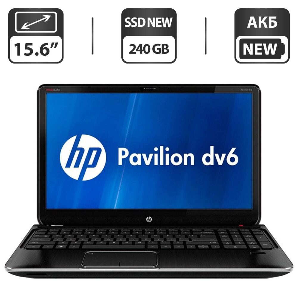 Купить ноутбук HP Pavilion DV6 / 15.6