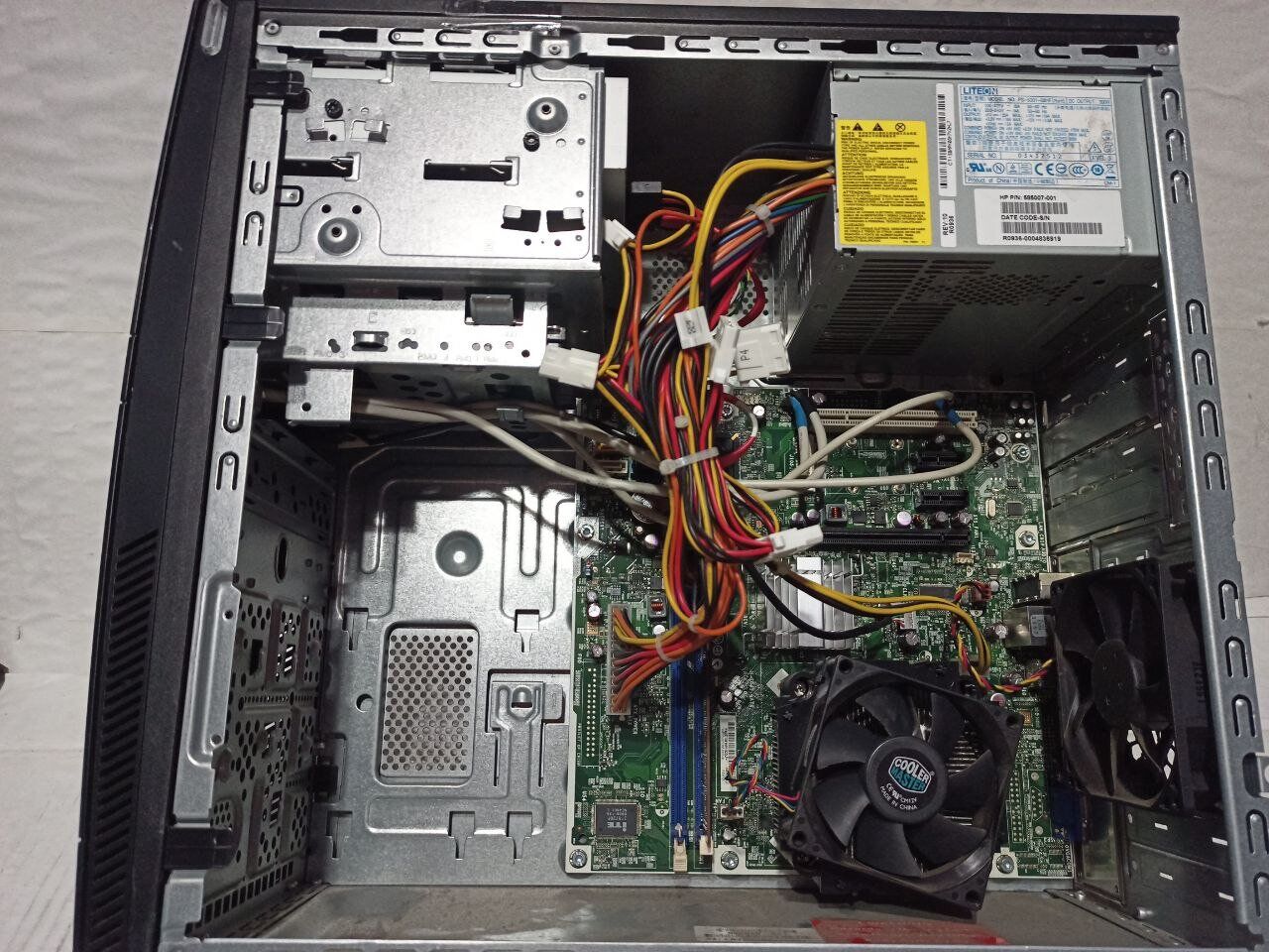 Купить ПК HP Compaq 500B Tower / Intel Core 2 Quad Q8200 (4 ядра по 2. ...