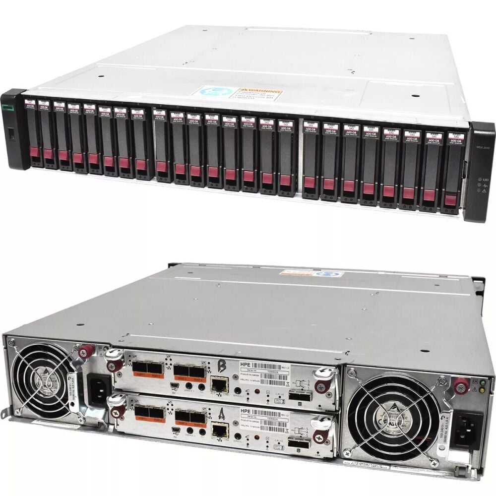 Купити система дискового зберігання даних HP MSA 2040 SAN Dual