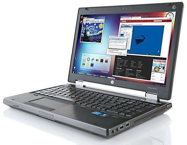 

Игровой ноутбук HP EliteBook 8560w / 15.6" (1920x1080) IPS / Intel Core i7-2630QM (4(8) ядра по 2.0 - 2.9 GHz) / 8 GB DDR3 / 750 GB HDD / AMD FirePro M5950 1 GB / DVD-RW, Web-camera