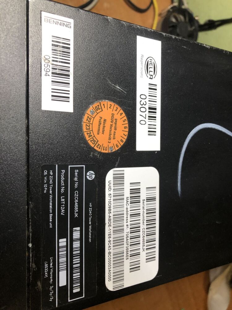 HP パソコンフルセット Core i5 3470 8GB 64GB 管理02 Купити ігровий комп'ютер HP в Україні