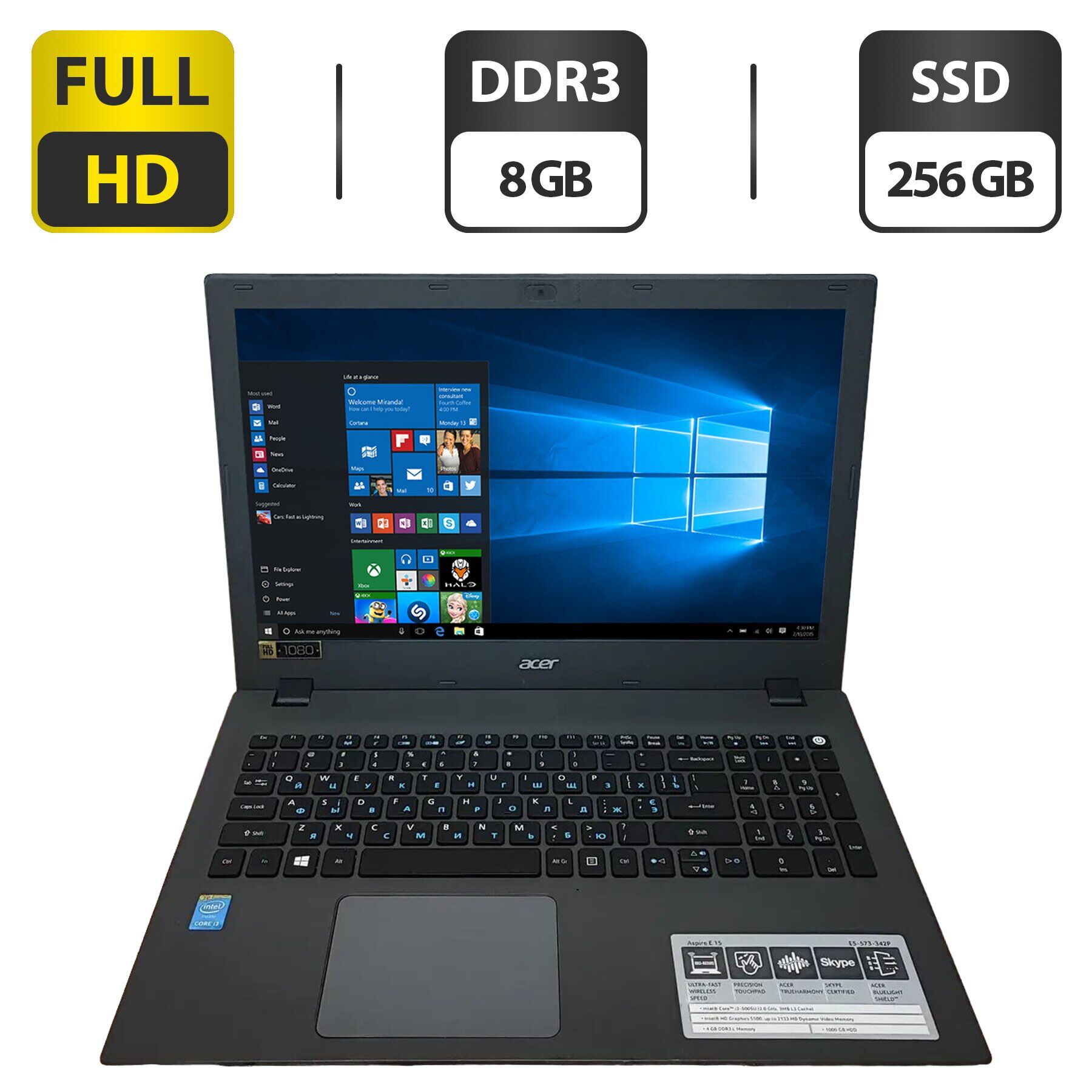 ACER ノートパソコン Aspire E5-573T/中古特価良品 Купить ноутбук Acer Aspire E5-573 / 15.6