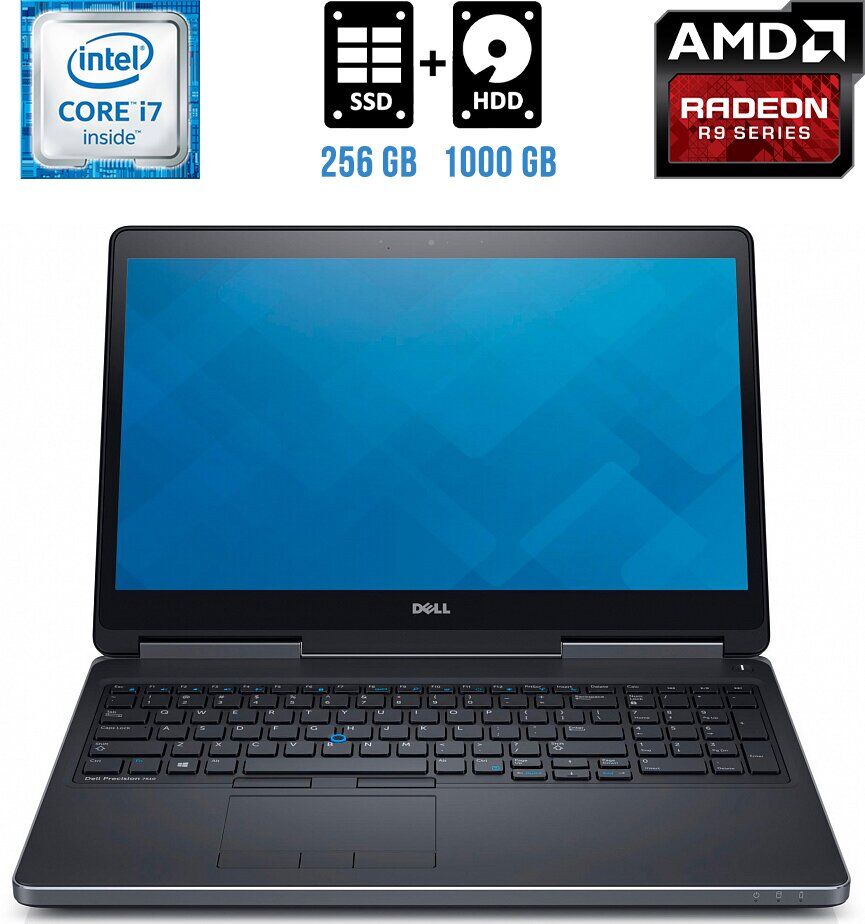 Купить Игровой ноутбук Dell Precision 7510 / 15.6