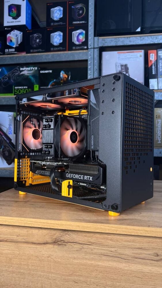 Купить сборку под заказ: новый игровой ПК Jonsbo Z20 Black/Orange