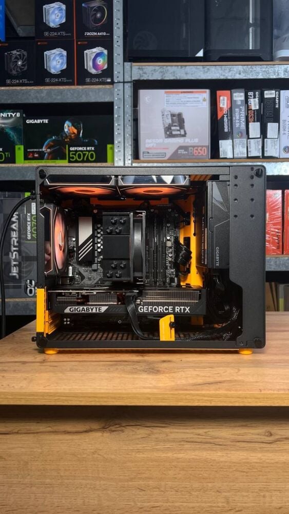 Купить сборку под заказ: новый игровой ПК Jonsbo Z20 Black/Orange