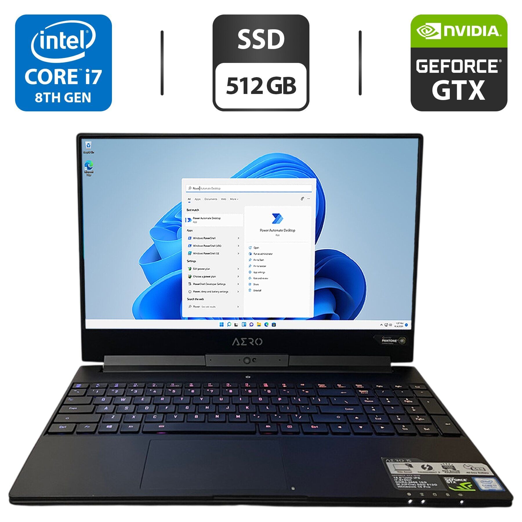 Купити ігровий ноутбук Gigabyte Aero 15XV8 / 15.6