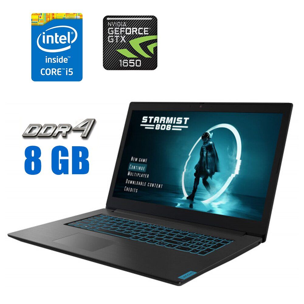 Купить игровой ноутбук Lenovo Ideapad L340-17IRH / 17.3