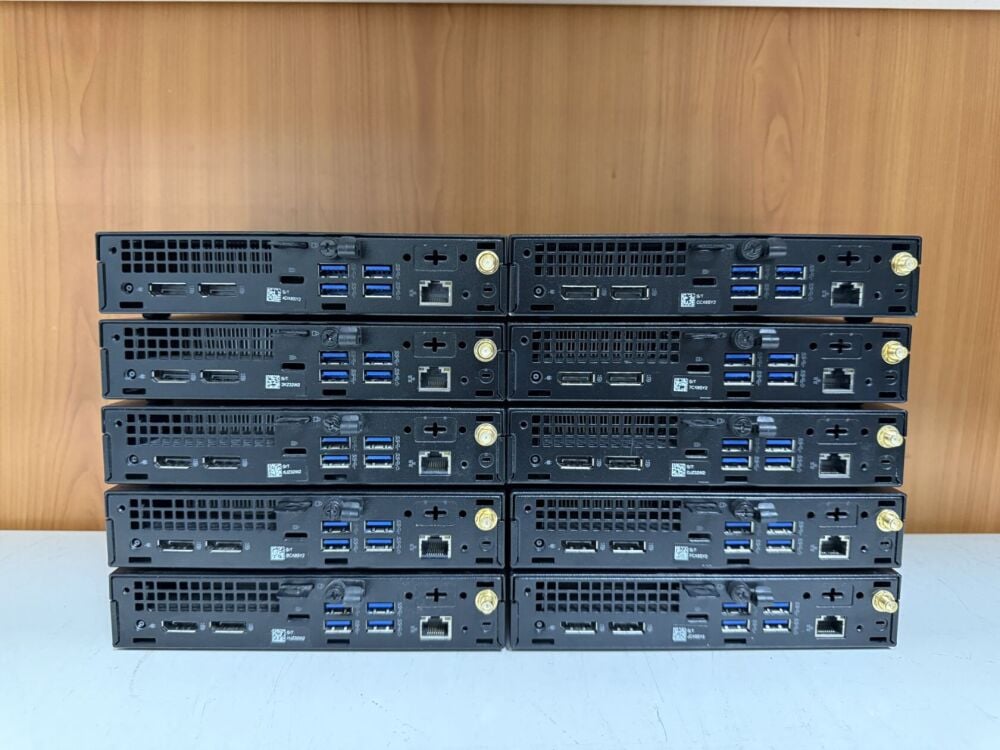 Dell Optiplex 5060 i5 8500T/8GB/256GB 6台 Неттоп Dell OptiPlex 5060 micro, Intel Core i5-8500t, 8GB DDR4
