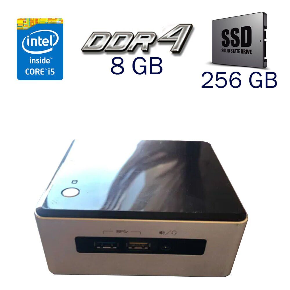 Купити неттоп Intel NUC6i5SYk на базі Intel Core i5-6260U та 8 GB