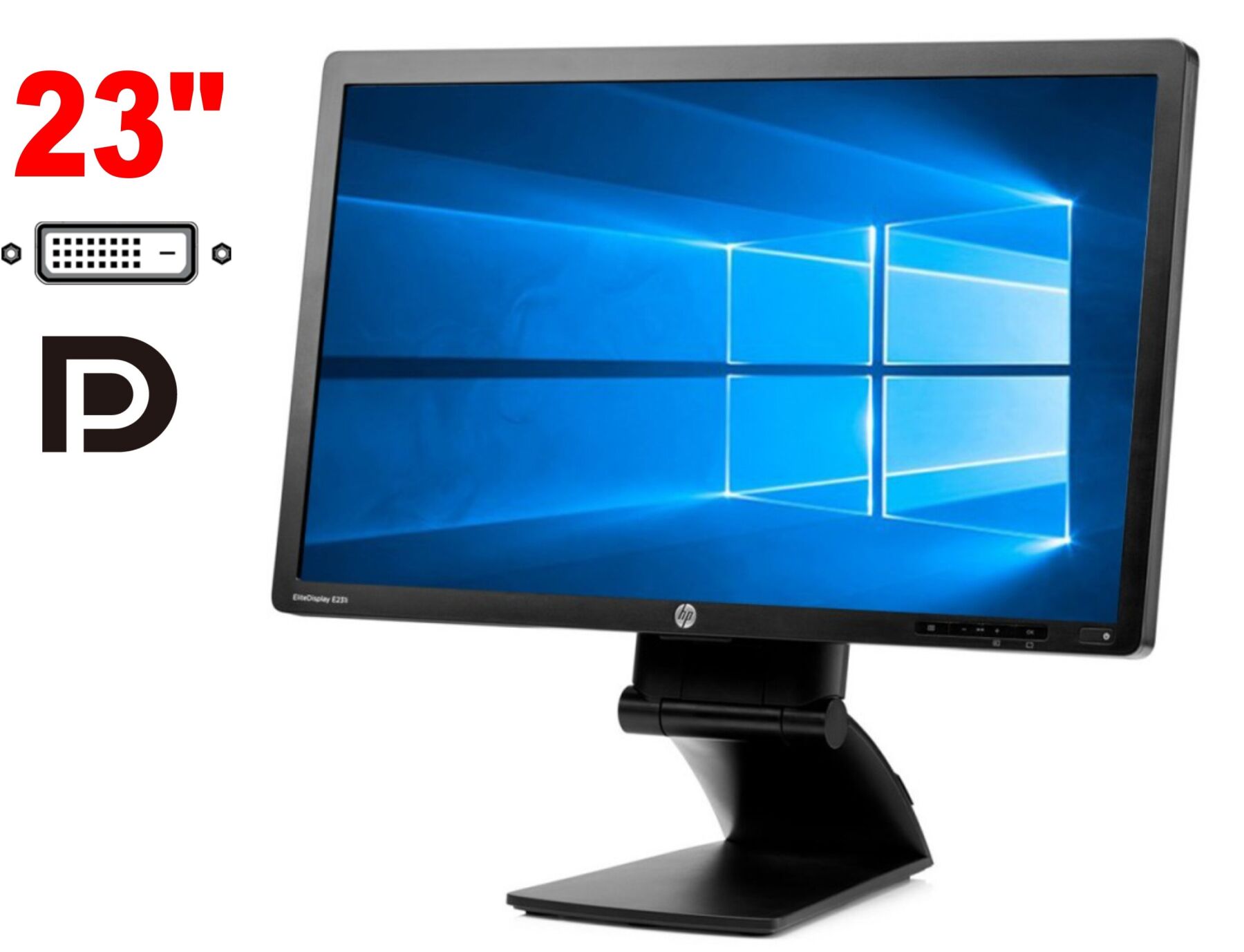 

Монитор HP EliteDisplay E231 / 23" (1920x1080) TN / 1x DP, 1x DVI, 1x VGA, 2x USB 2.0 / VESA 100x100 / Pivot