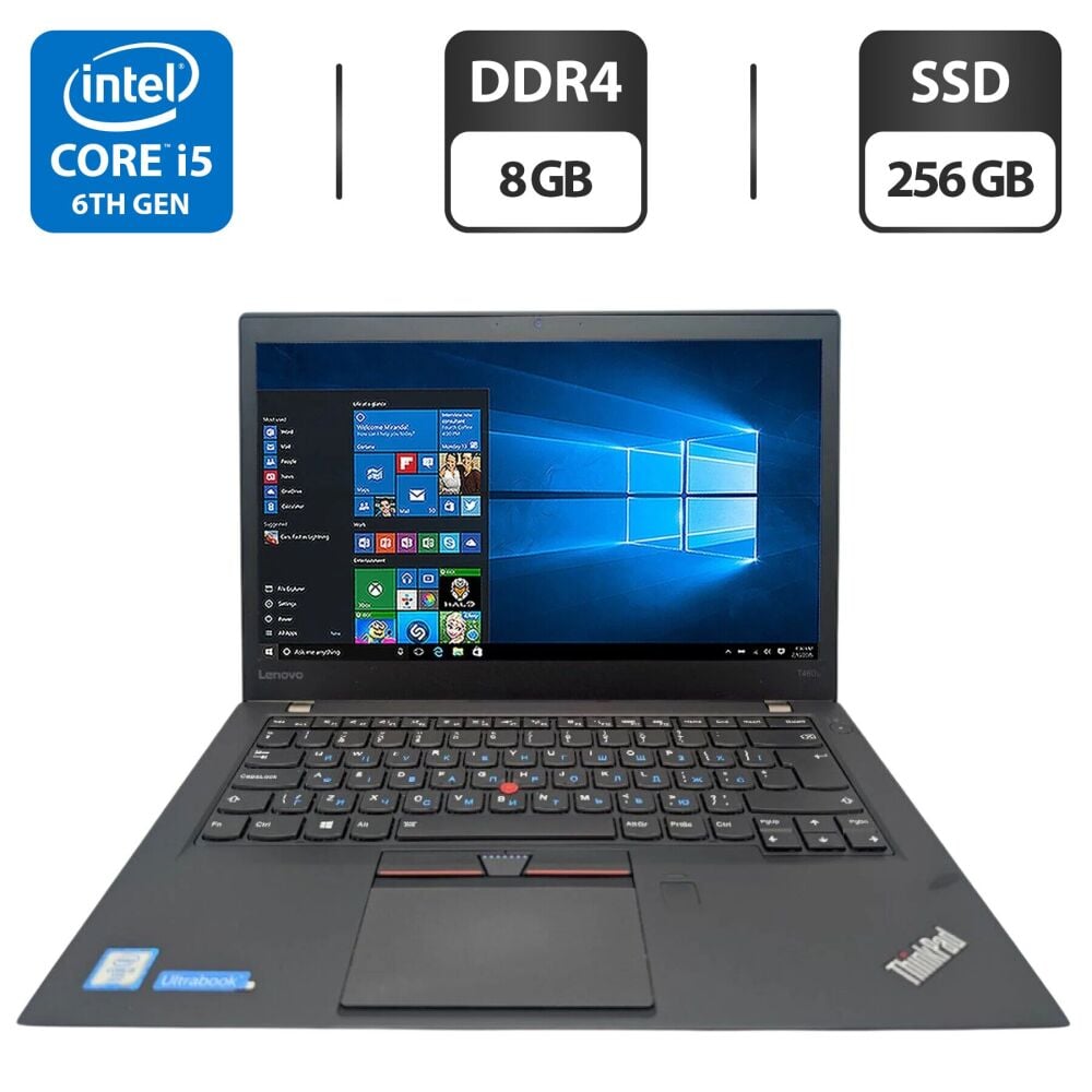 Купити ноутбук Lenovo ThinkPad T460s / 14