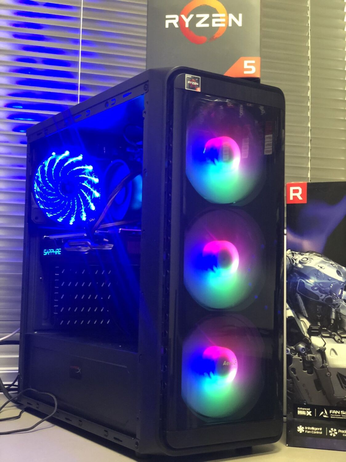 Купить игровой компьютер на базе процессора AMD Ryzen 5 и видеокарты ...