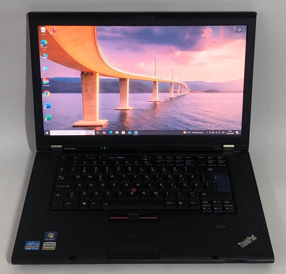 Купить ноутбук Б-класс Lenovo ThinkPad T520 / 15.6