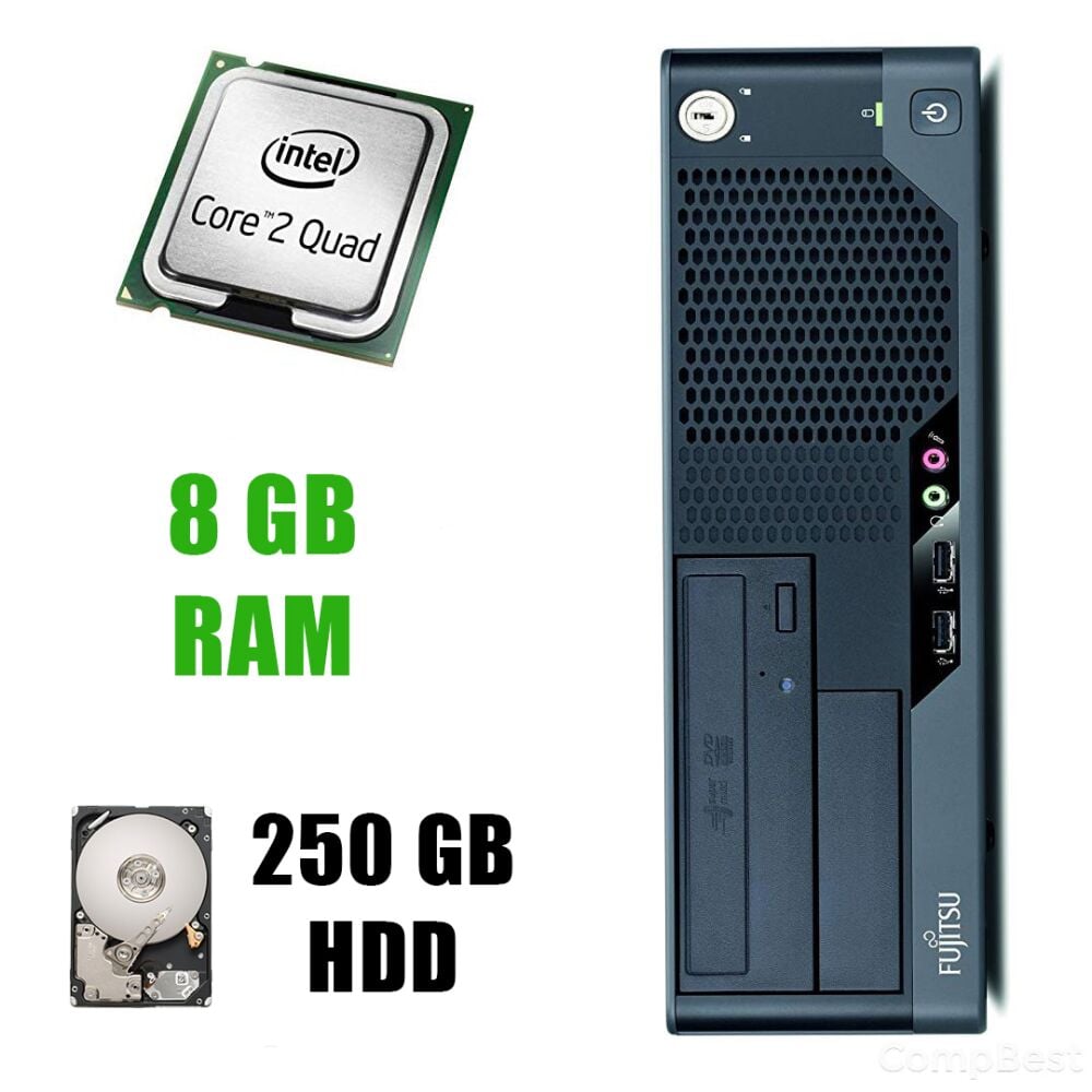 Fujitsu-Siemens ESPRIMO E7935 / Intel Core2Quad Q6600 (4 ядра по