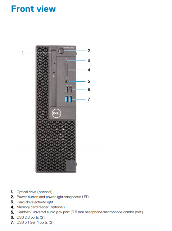 Купить компьютер Dell OptiPlex 3060 SFF на базе Intel Core