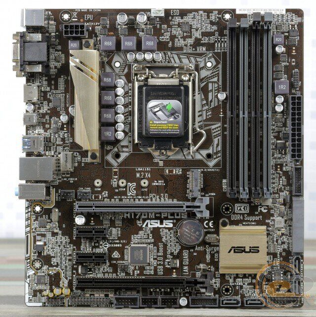 Материнская плата sus H170M-Plus / Socket LGA1151