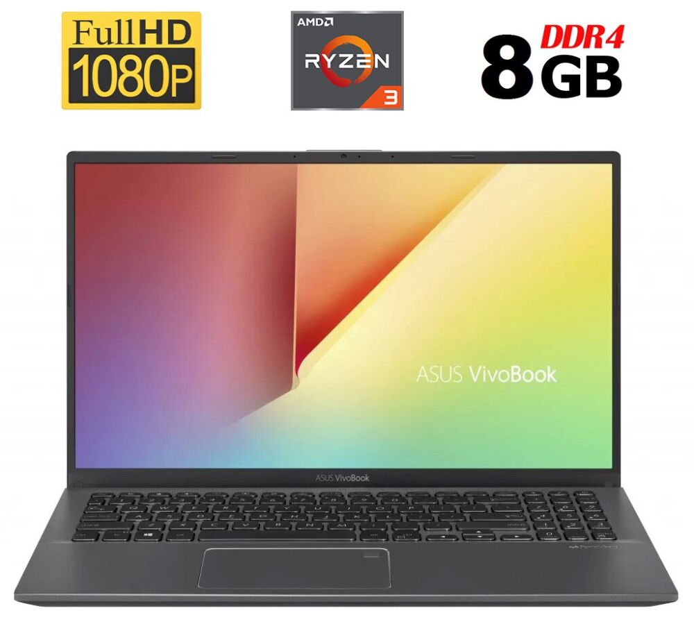 VivoBook X512DA Ryzen 3 8GBメモリ・256GBSSD Ультрабук Б-клас Asus VivoBook 15 X512DA / 15.6