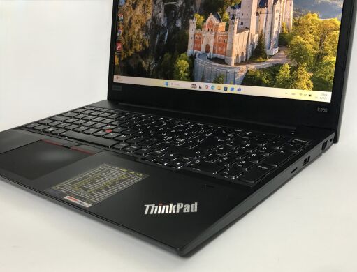 Ігровий ноутбук Б-клас Lenovo ThinkPad E580 / 15.6" (1920x1080) IPS / Intel Core i7-8550U (4 (8) ядра по 1.8 - 4.0 GHz) / 16 GB DDR4 / 256 GB SSD / AMD Radeon RX 550, 2 GB GDDR5, 128-bit / WebCam / Win 11 Pro