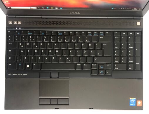 Мобільна робоча станція Б-клас Dell Precision M4800 / 15.6" (1920x1080) IPS / Intel Core i7-4810MQ (4 (8) ядра по 2.8 - 3.8 GHz) / 16 GB DDR3 / 256 GB SSD / nVidia Quadro K2100M, 2 GB GDDR5, 128-bit / WebCam / DVD-ROM