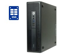ПК HP ProDesk 600 G2 SFF / Intel Core i3-6100 (2 (4) ядра по 3.7 GHz) / 16 GB DDR4 / 240 GB SSD + 500 GB HDD / Intel HD Graphics 530 / Win 11
