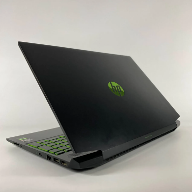 Игровой ноутбук Б-класс HP Pavilion 15-ec212nr / 15.6" (1920x1080) IPS / AMD Ryzen 5 5600H (6 (12) ядер по 3.3 - 4.2 GHz) / 16 GB DDR4 / 128 GB SSD + 500 GB HDD / nVidia GeForce GTX 1650, 4 GB GDDR6, 128-bit / WebCam / HDMI