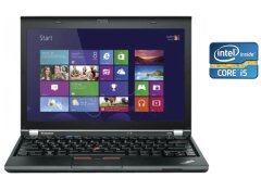 Нетбук A-класс Lenovo ThinkPad X230 / 12.5" (1366x768) TN / Intel Core i5-3320M (2 (4) ядра по 2.6 - 3.3 GHz) / 4 GB DDR3 / 500 GB HDD / Intel HD Graphics 4000 / WebCam