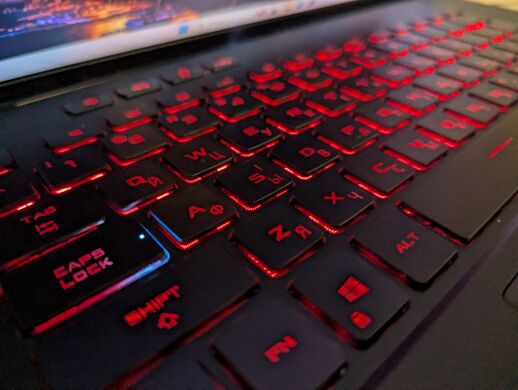 Ігровий ноутбук Б-клас Asus ROG Zephyrus M16 GU603ZW / 16" (1920x1200) IPS / Intel Core i9-12900H (14 (20) ядер по 3.8 - 5.0 GHz) / 16 GB DDR5 / 512 GB SSD / nVidia GeForce RTX 3070 Ti, 8 GB GDDR6X, 256-bit / WebCam / Windows 11