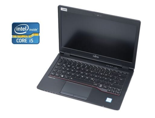Нетбук Б-клас Fujitsu LifeBook U727 / 12.5" (1920x1080) IPS / Intel Core i5-7200U (2 (4) ядра по 2.5 - 3.1 GHz) / 8 GB DDR4 / 128 GB SSD / Intel HD Graphics 620 / WebCam / Win 10 Pro