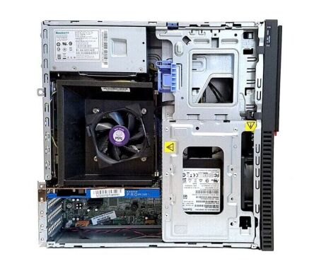 ПК Lenovo ThinkCentre M700 SFF / Intel Core i3-6100 (2 (4) ядра по 3.7 GHz) / 8 GB DDR4 / 256 GB SSD / AMD Radeon Pro WX 2100, 2 GB GDDR5, 64-bit / Win 10 Home