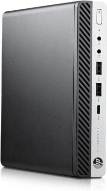 Неттоп HP EliteDesk 800 G5 Mini USFF / Intel Core i5-9500 (6 ядер по 3.0 - 4.4 GHz) / 8 GB DDR4 / 256 GB SSD NVMe  / Intel UHD Graphics 630